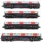 Bachmann 35-990 OO London Underground S Stock Motorized 4-Car Train Pack LN/Box