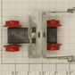 American Flyer XA13A085R Crosshead Guide & Front Truck Assembly with Red Wheels
