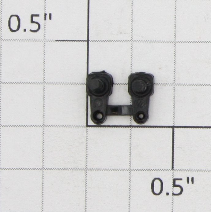 Roundhouse 24408 HO Black Plastic Eccentric Crank (Set of 2)