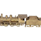 Kemtron O 2-Rail BRASS 2-6-0 Steam Locomotive & Tender - Unpainted VG