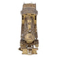 Kemtron O 2-Rail BRASS 2-6-0 Steam Locomotive & Tender - Unpainted VG
