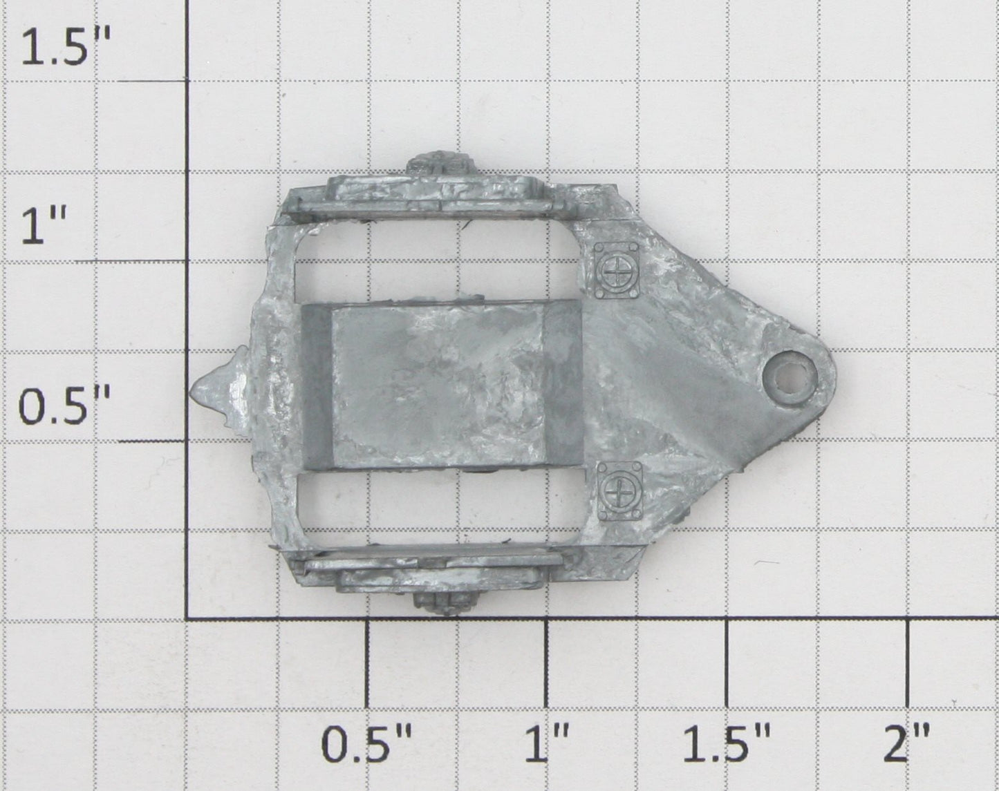 Roundhouse 24071 HO 2-Wheel Diecast Trailing Truck Body