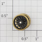 Roundhouse 24165 HO Black Wheel Set with Brass Rim