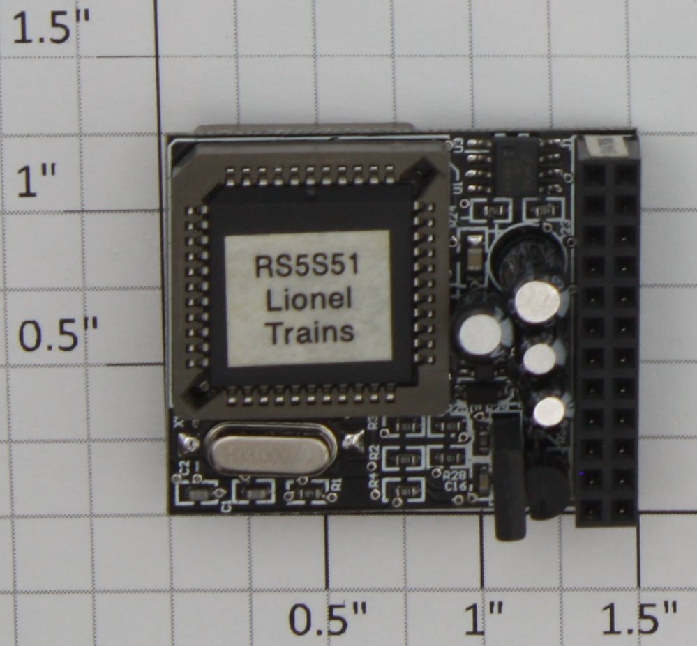 Lionel 691RS50064 C&O Pacific #490 Railsounds 5.0 PCB Circuit Board