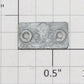 Roundhouse 24072 HO Gauge Diecast Trailing Truck Cover Plate