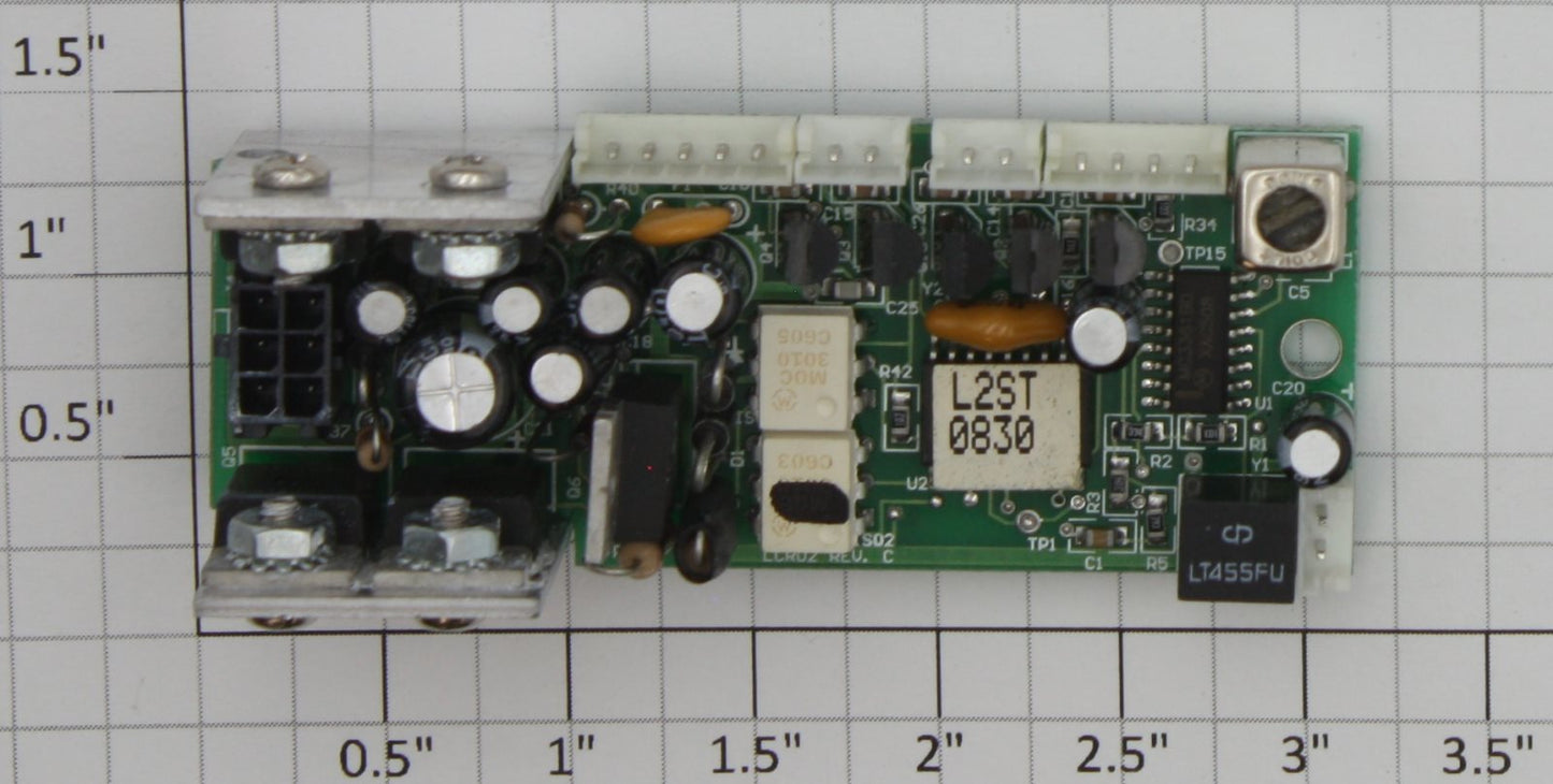 Lionel 18316-256 LCRU2 PCB Circuit Board - Code LCRU2 0830