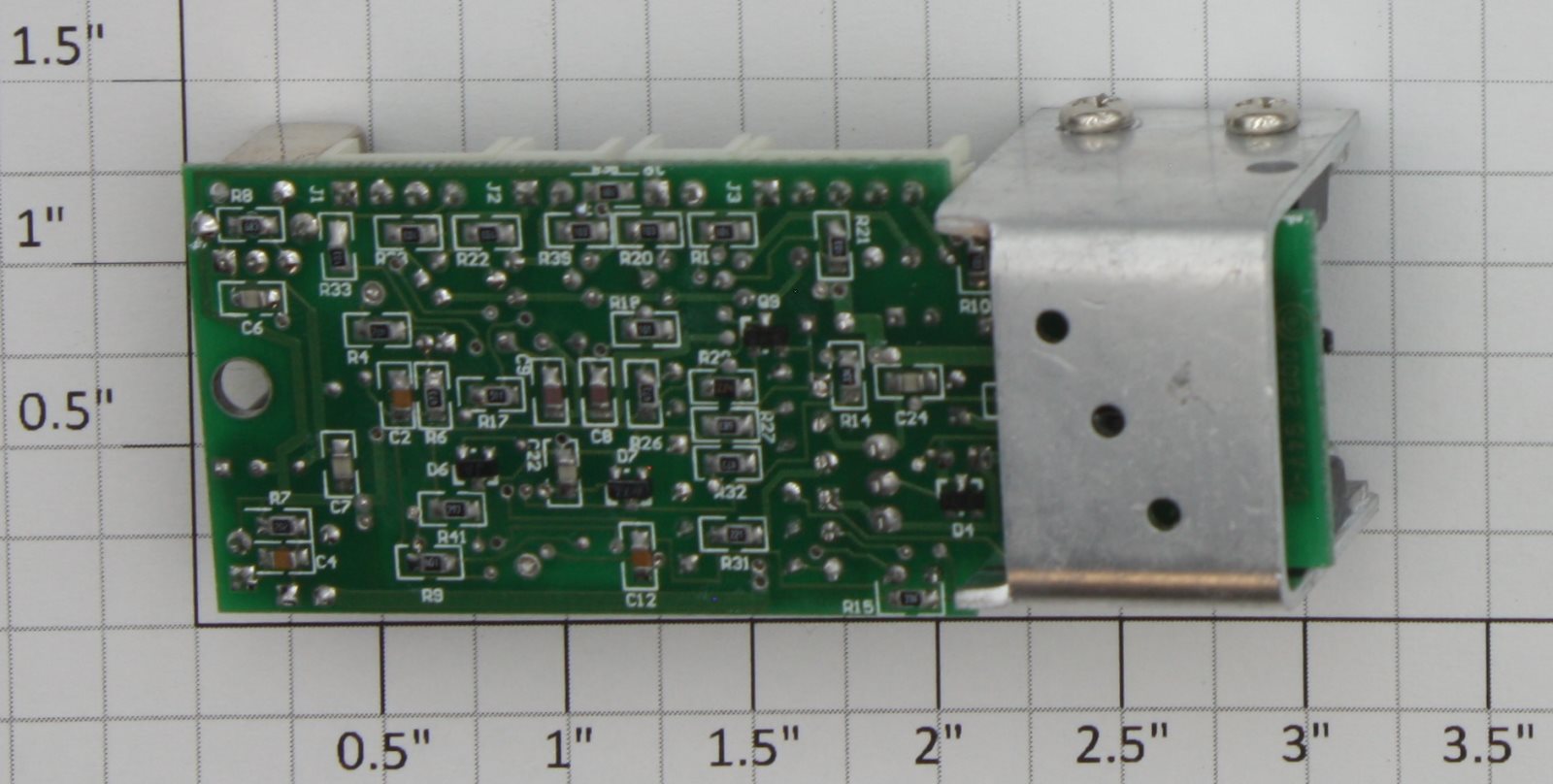 Lionel 18316-256 LCRU2 PCB Circuit Board - Code LCRU2 0830