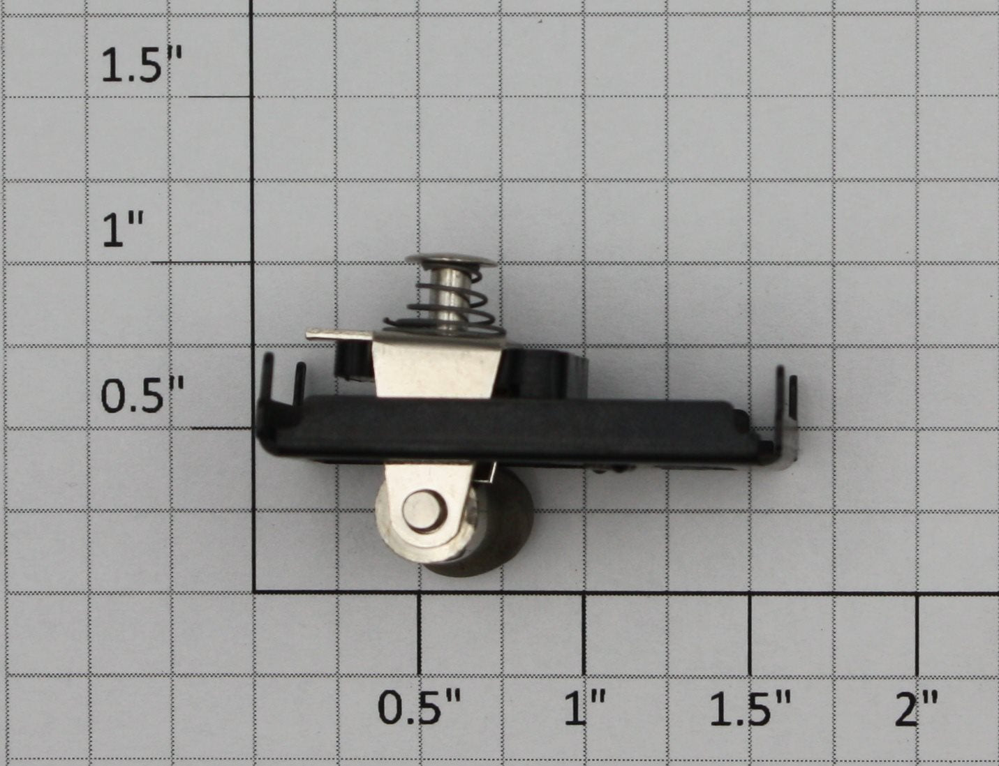 Lionel 482-3 Base Plate and Roller Pickup without Shoe