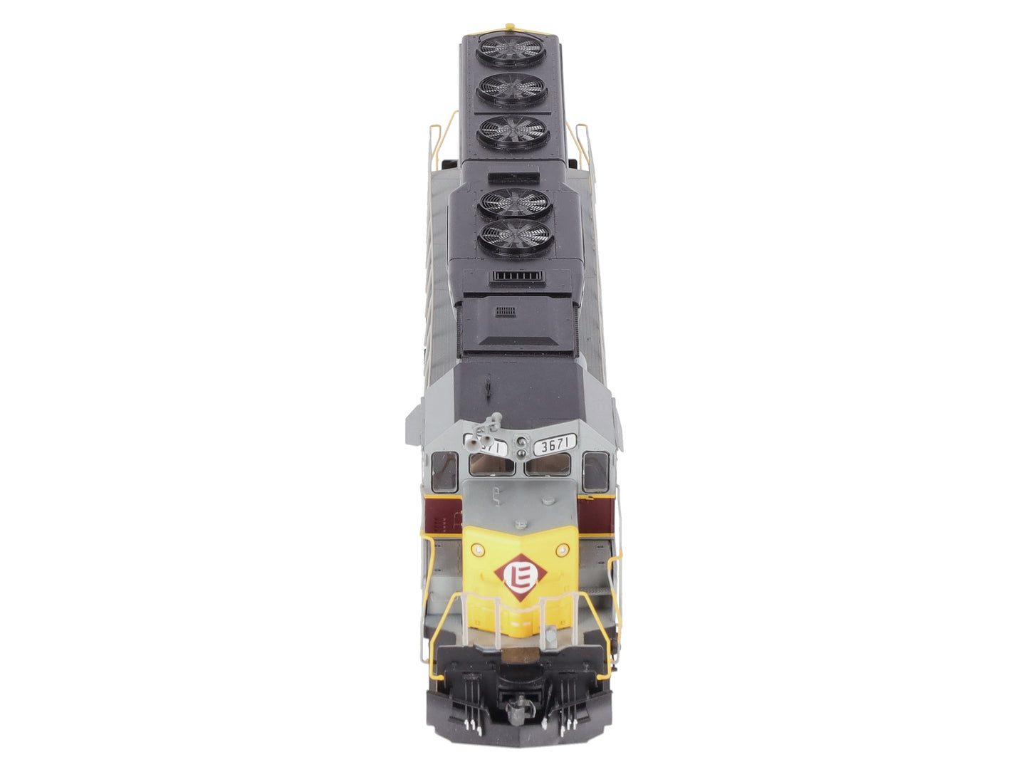 Athearn G67233 HO SD45-2 Erie Lackawanna w/DCC & Sound # 3671