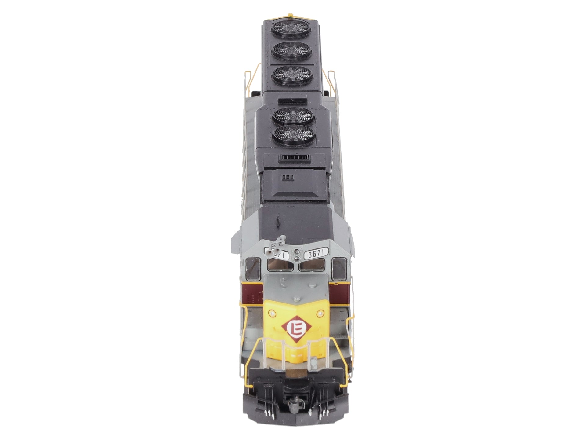 Athearn G67233 HO SD45-2 Erie Lackawanna w/DCC & Sound # 3671