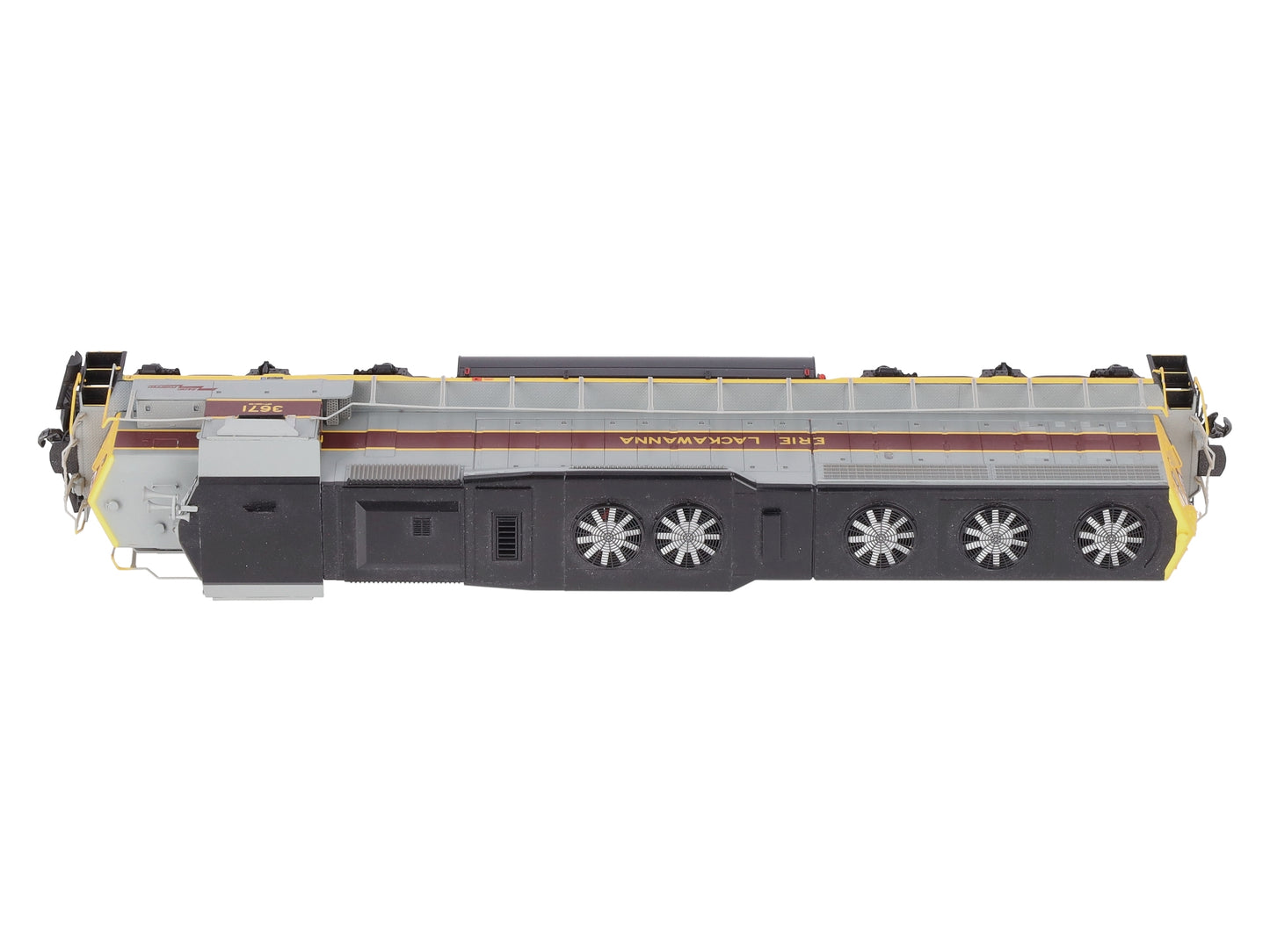 Athearn G67233 HO SD45-2 Erie Lackawanna w/DCC & Sound # 3671