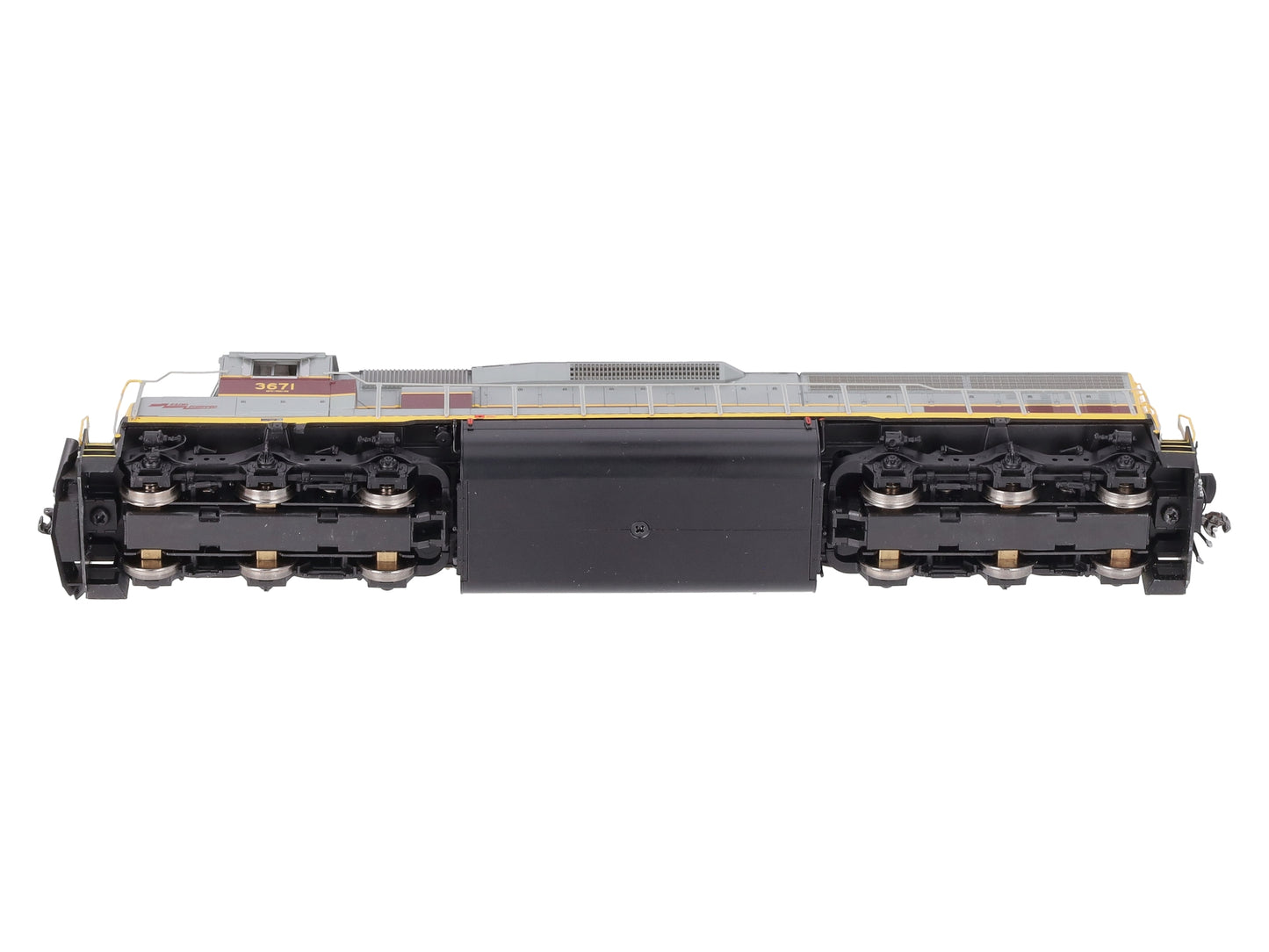 Athearn G67233 HO SD45-2 Erie Lackawanna w/DCC & Sound # 3671