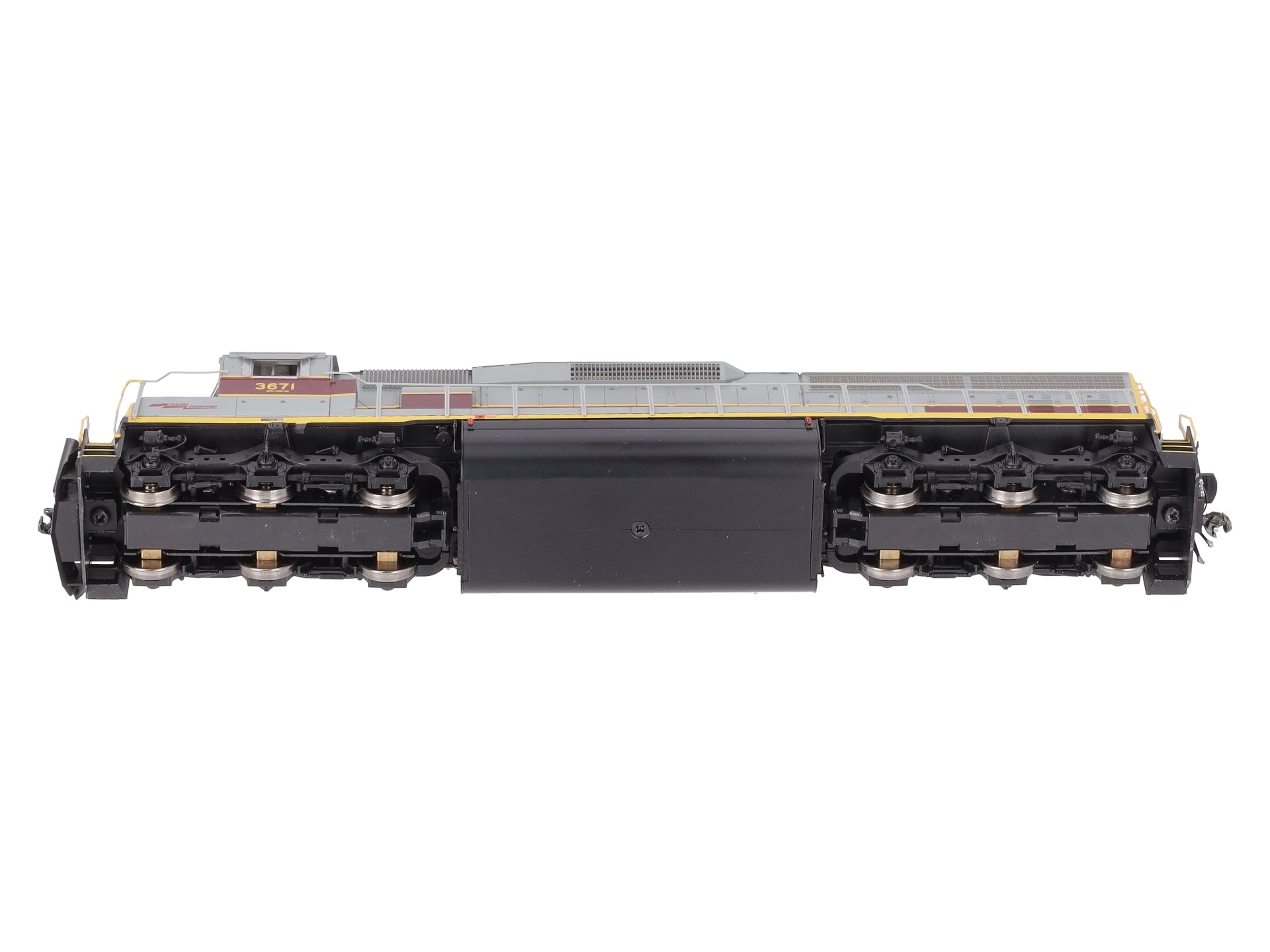 Athearn G67233 HO SD45-2 Erie Lackawanna w/DCC & Sound # 3671