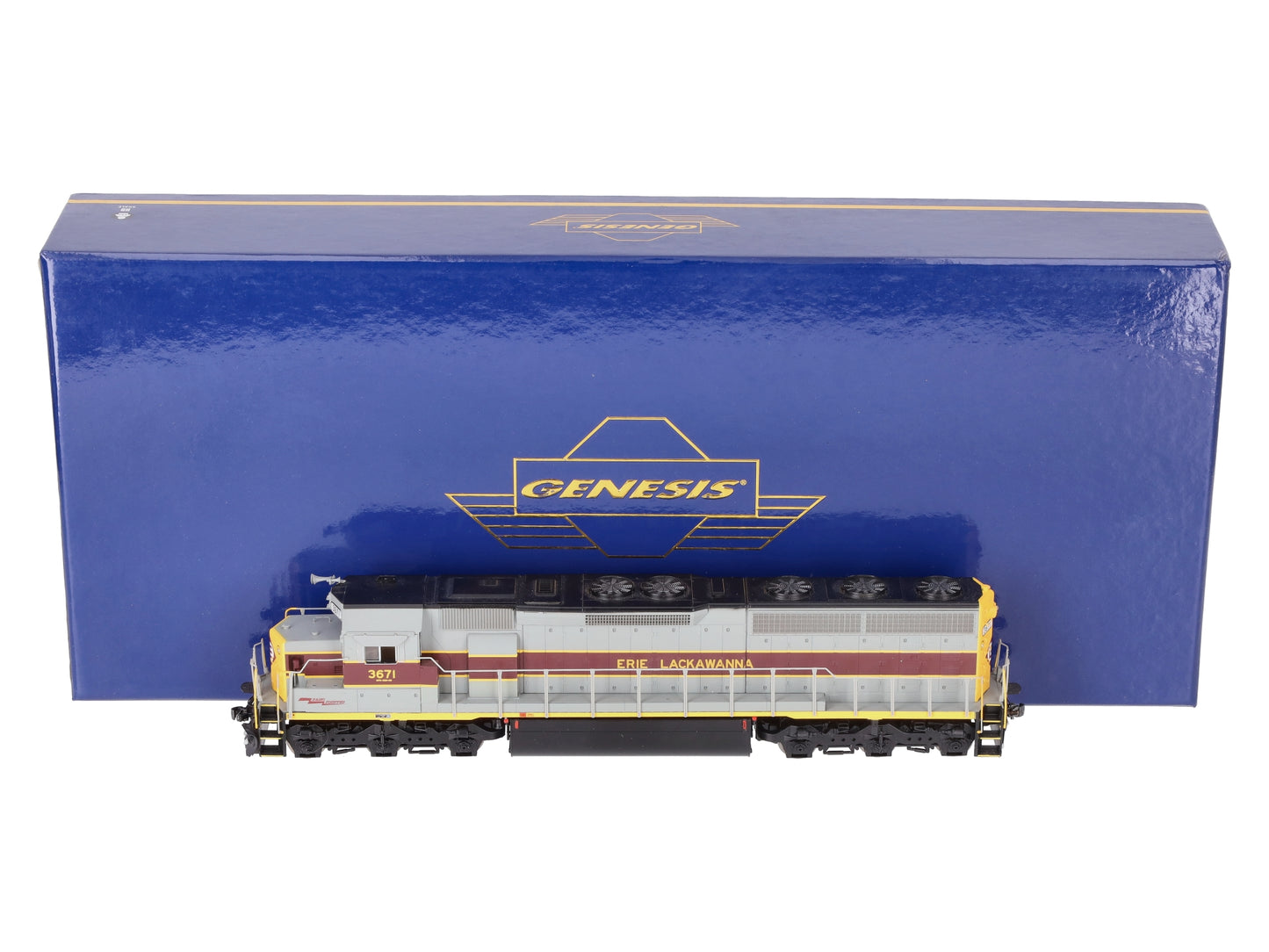 Athearn G67233 HO SD45-2 Erie Lackawanna w/DCC & Sound # 3671