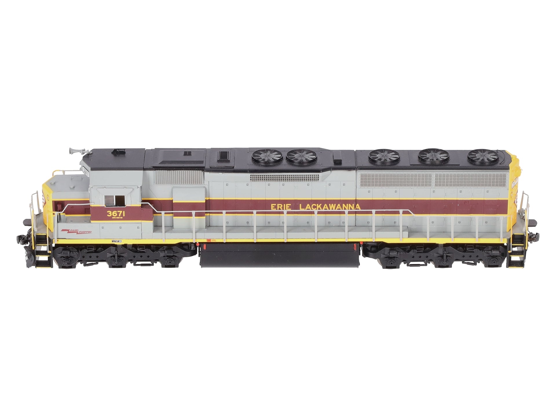 Athearn G67233 HO SD45-2 Erie Lackawanna w/DCC & Sound # 3671