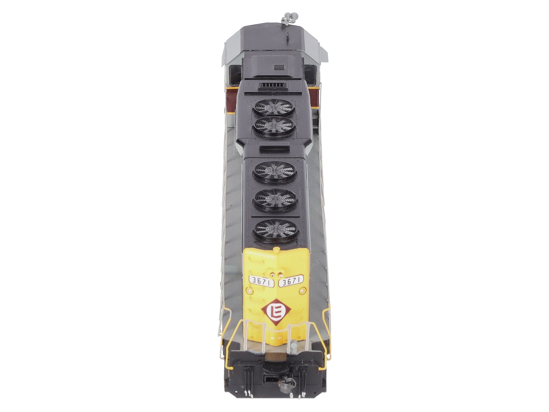 Athearn G67233 HO SD45-2 Erie Lackawanna w/DCC & Sound # 3671