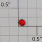 Lionel 85102-166 G Scale Red Rhinestone Jewel