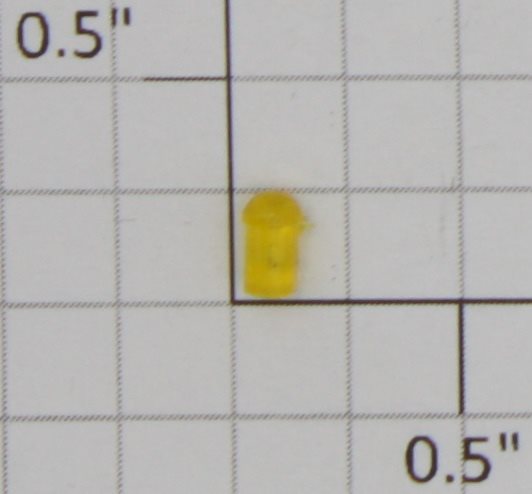 Lionel 26736-25 Birthday Boxcar Yellow Candle Light Peg Lens