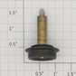 Lionel 8950-64 Geared Wheel & Magnetic Axle Assembly