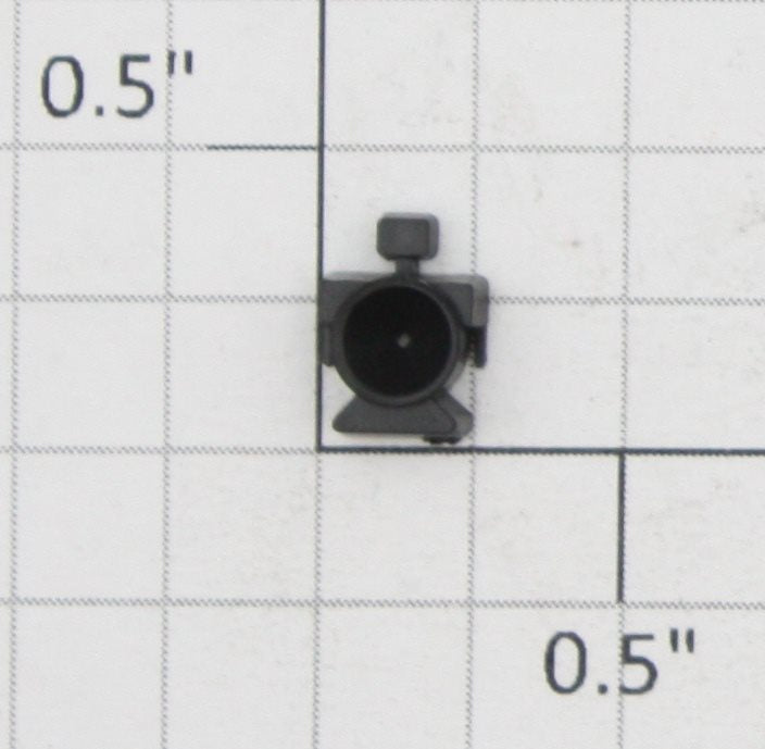 Roundhouse 22487 HO Black Plastic Headlight Body