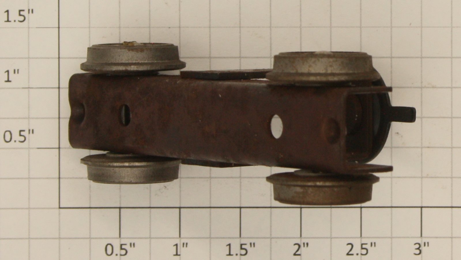 American Flyer XA14A980B Wheel and Chassis Assembly
