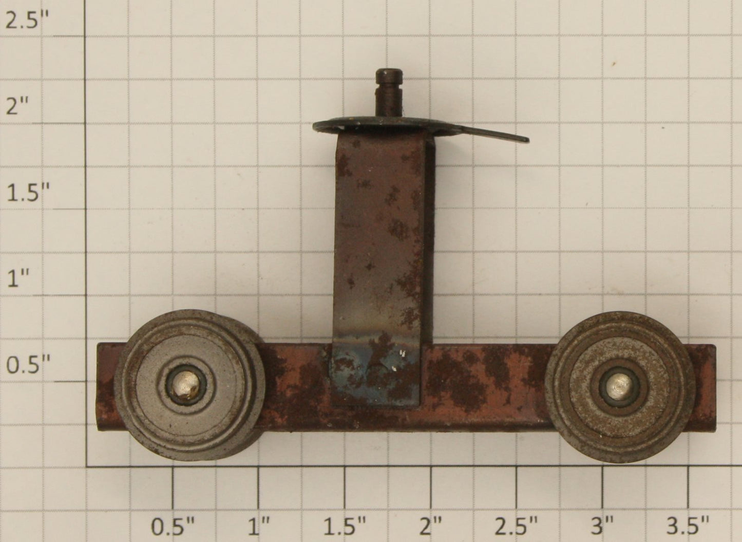 American Flyer XA14A980B Wheel and Chassis Assembly