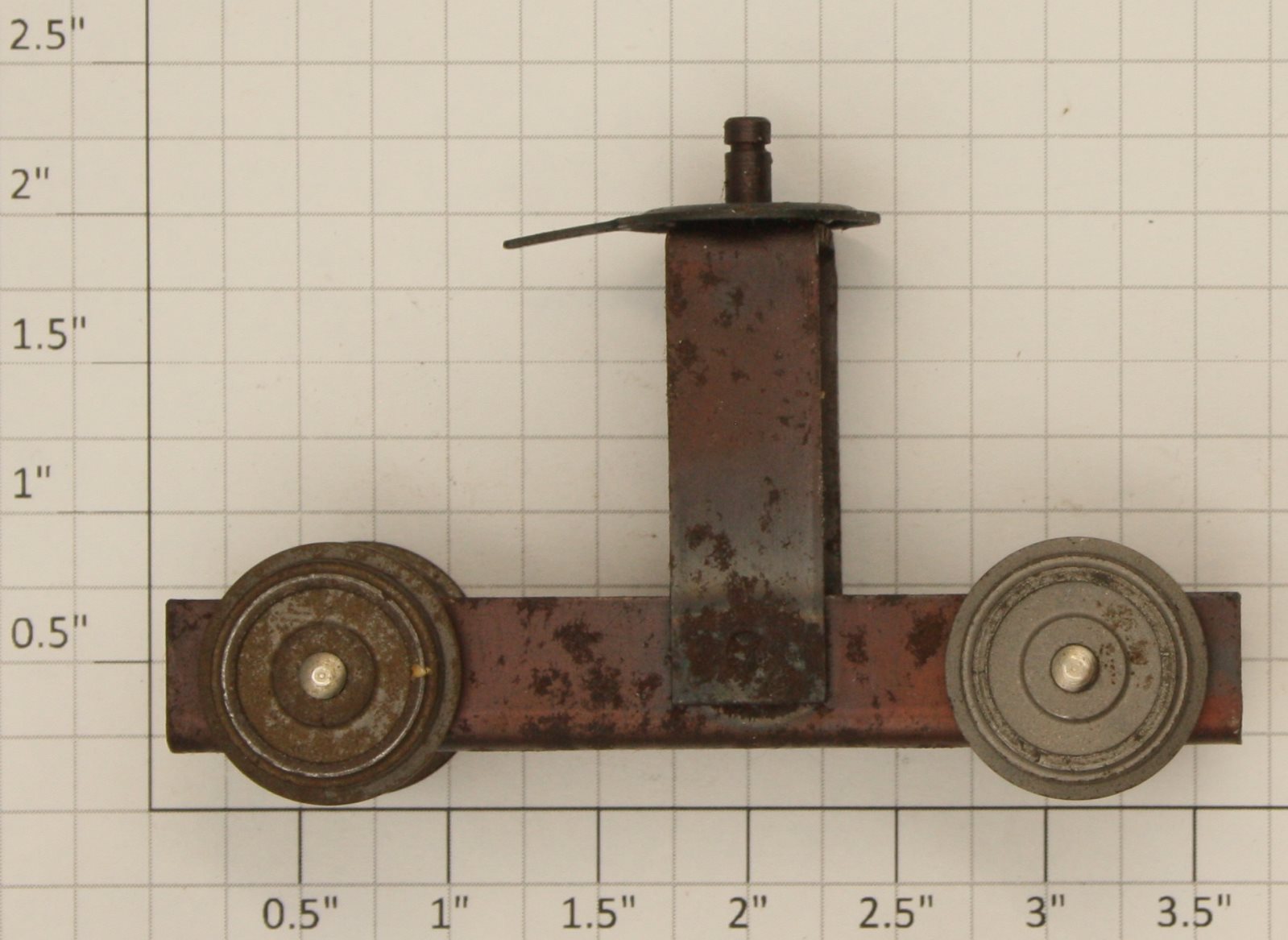 American Flyer XA14A980B Wheel and Chassis Assembly