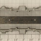 American Flyer XA11456-A S Alco Silver Diesel Truck Side & Bottom Plate Assembly
