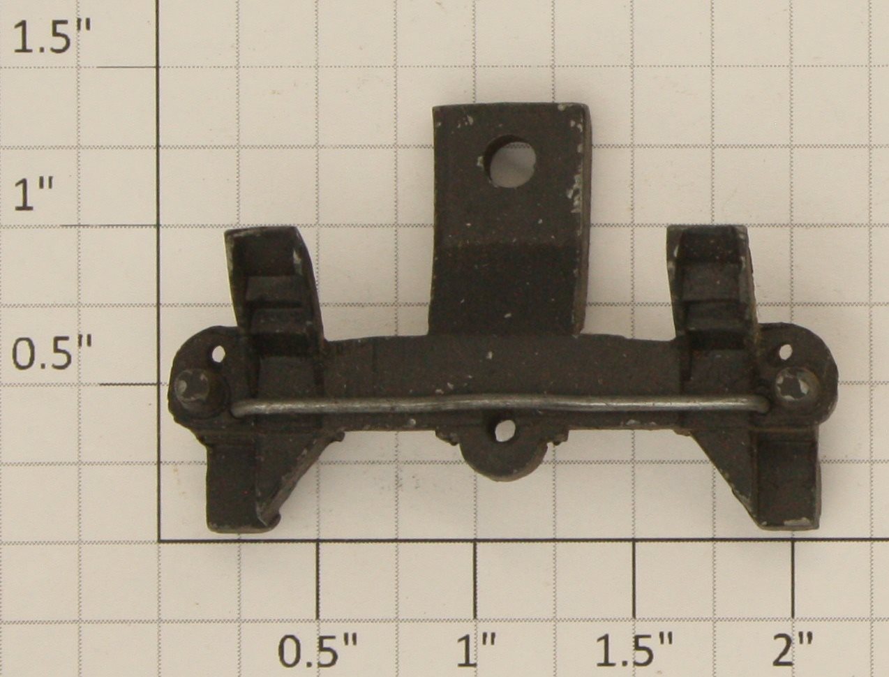 American Flyer PA12C478A Black Pilot with Bar
