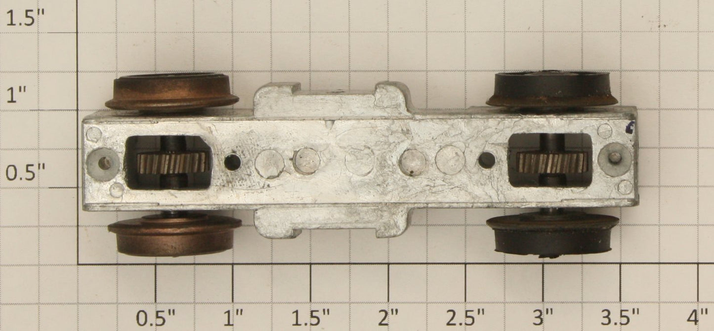 American Flyer PA2B065 S Scale Late Model Diesel Truck Chassis & Wheel Assembly