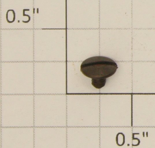 American Flyer S-3A70 #4-40 x 1/8" Black Truss Head Slotted Shoulder Screw