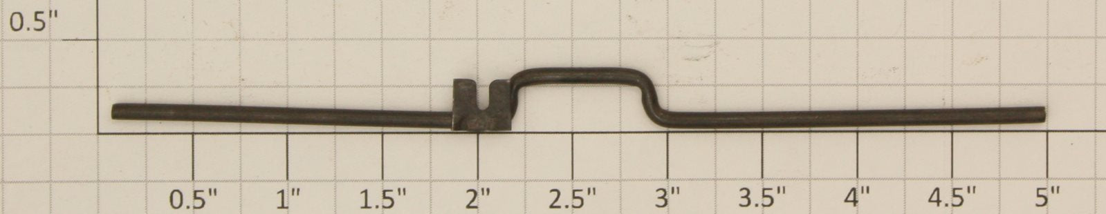 American Flyer XA13A356 S Scale Rod & Plate Assembly