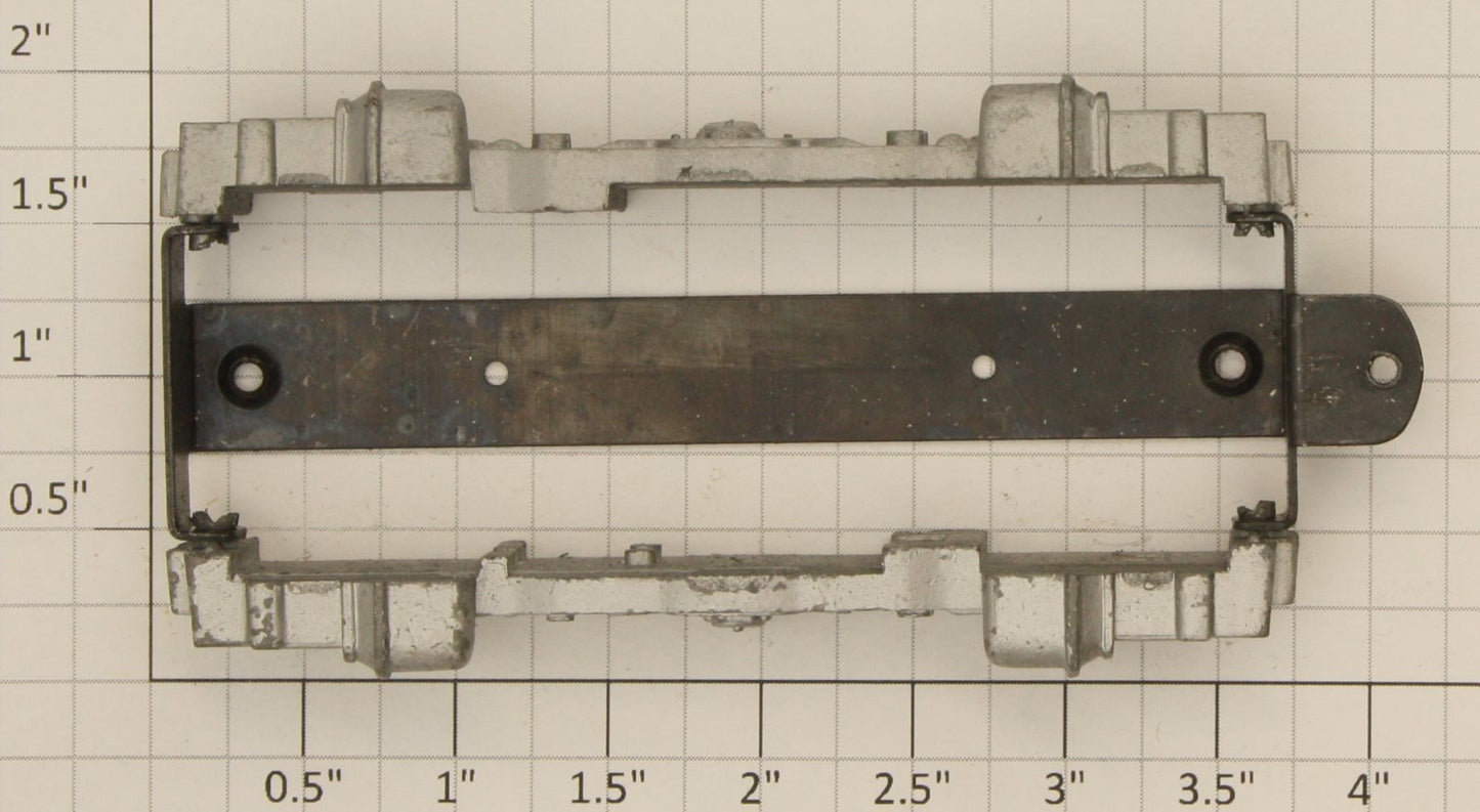 American Flyer XA13A802 S Scale Cast Silver Alco Truck Frame