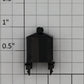 Lionel 8315-40 Black General Headlight Lantern Housing