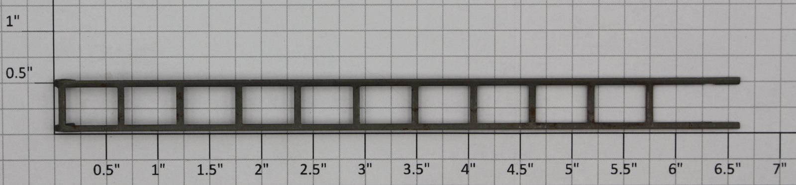 Lionel 151-23 11 Step Unpainted Signal Ladder