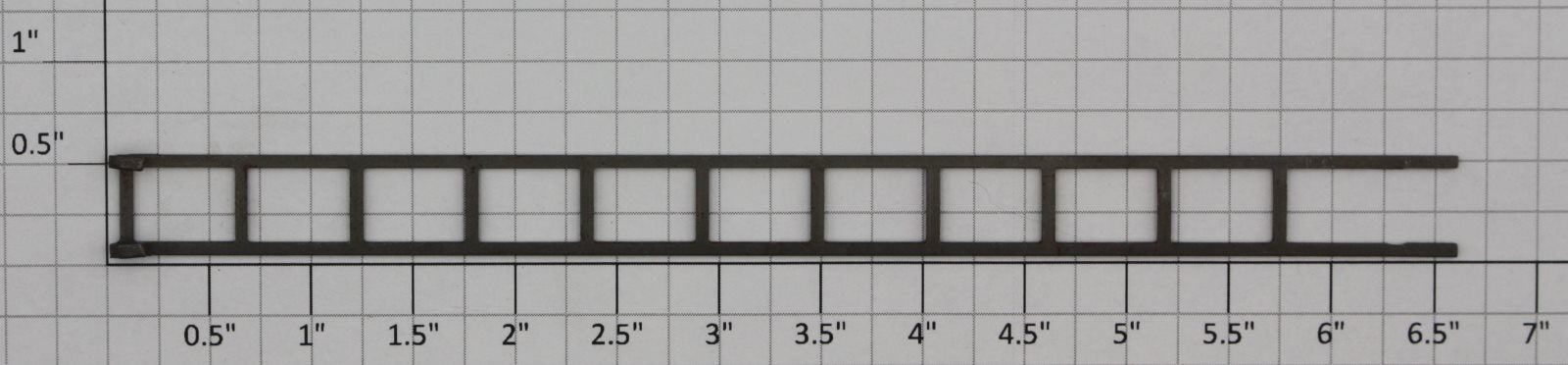 Lionel 151-23 11 Step Unpainted Signal Ladder