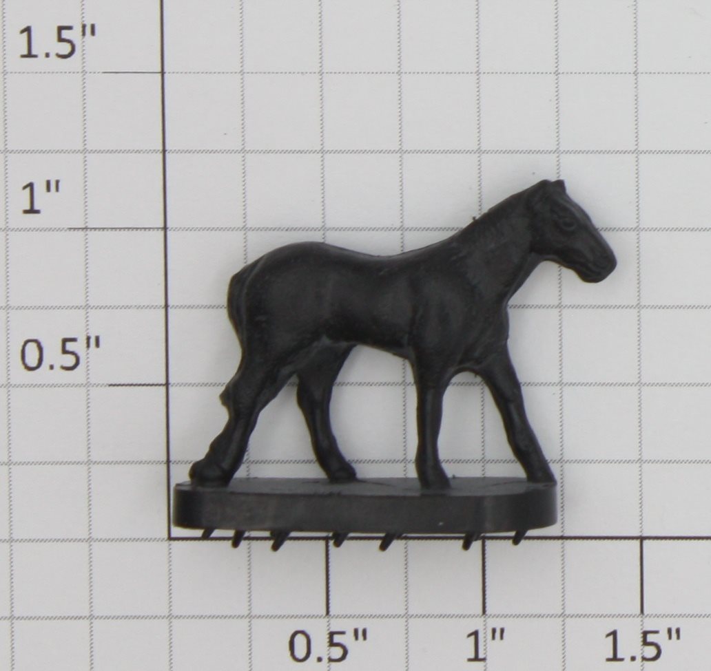 Lionel 3356-100 Black Horse Figure