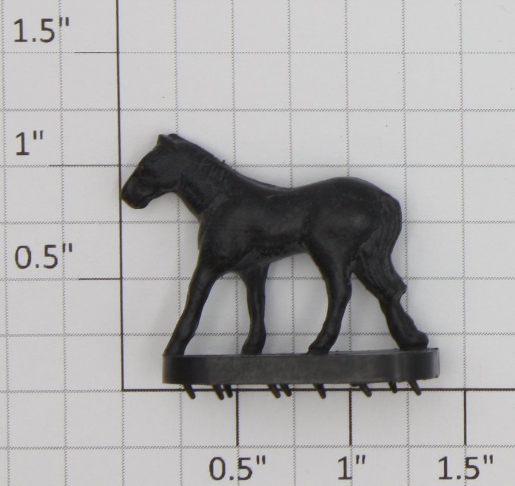 Lionel 3356-100 Black Horse Figure