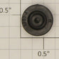 American Flyer PA9990A Front Truck Plastic Wheel - 1946-1947 type