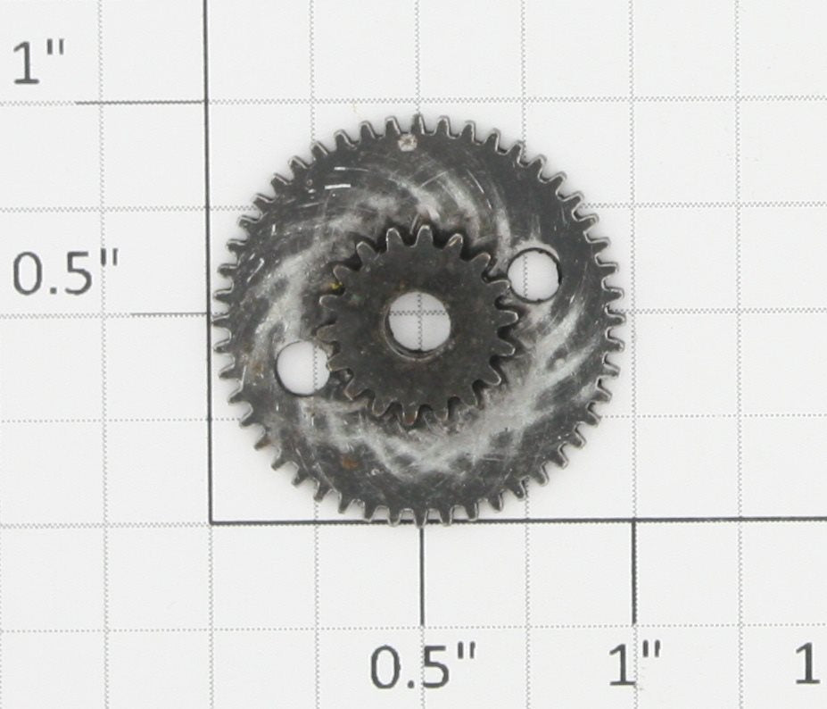 Lionel 1668E-18 Black First Intermediate Gear with Two Holes (T-18, T-48)