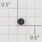 Roundhouse 22492 HO Round Black Plastic Number Board