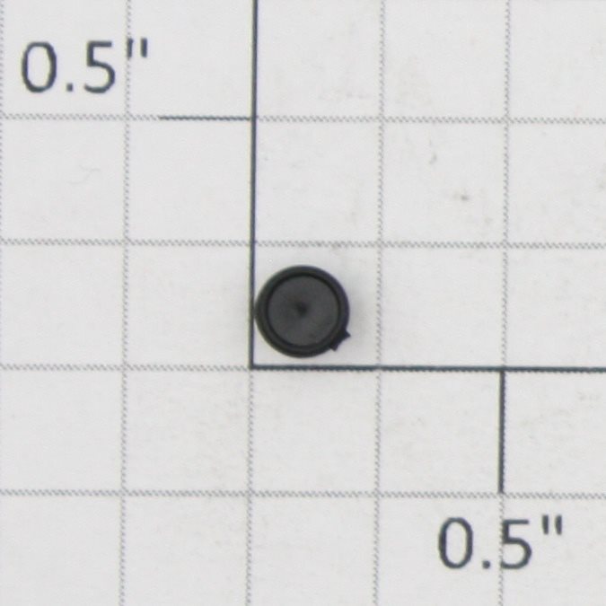 Roundhouse 76206 HO Round Black Plastic Number Board