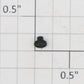 Roundhouse 76206 HO Round Black Plastic Number Board