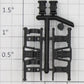 Roundhouse 22416 HO Truck Frame Kit