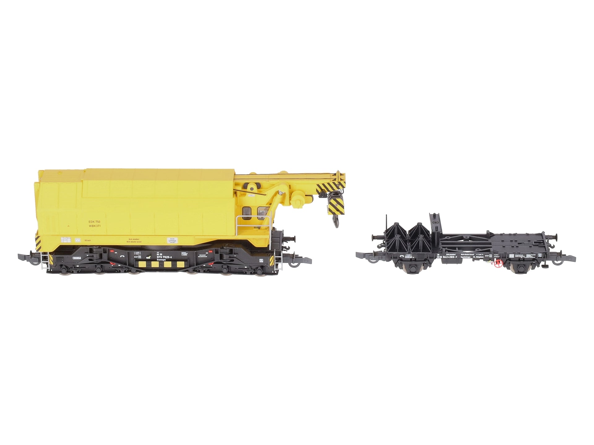 Roco 73035 HO Scale DB EDK 750 Slewing Railway Crane