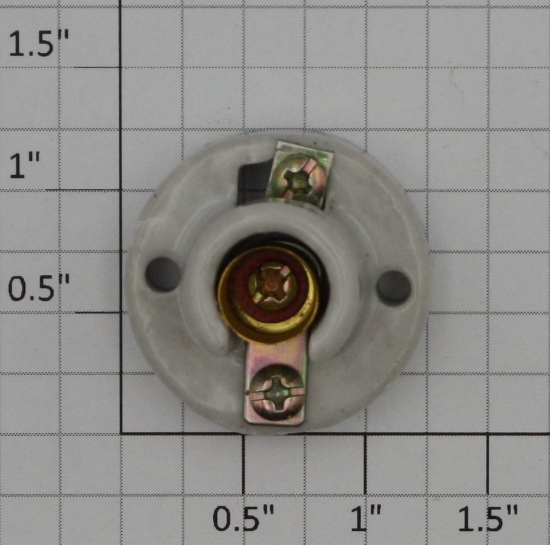 Lionel 1447-432 E20 Miniature Screw Base Ceramic Light Bulb Socket