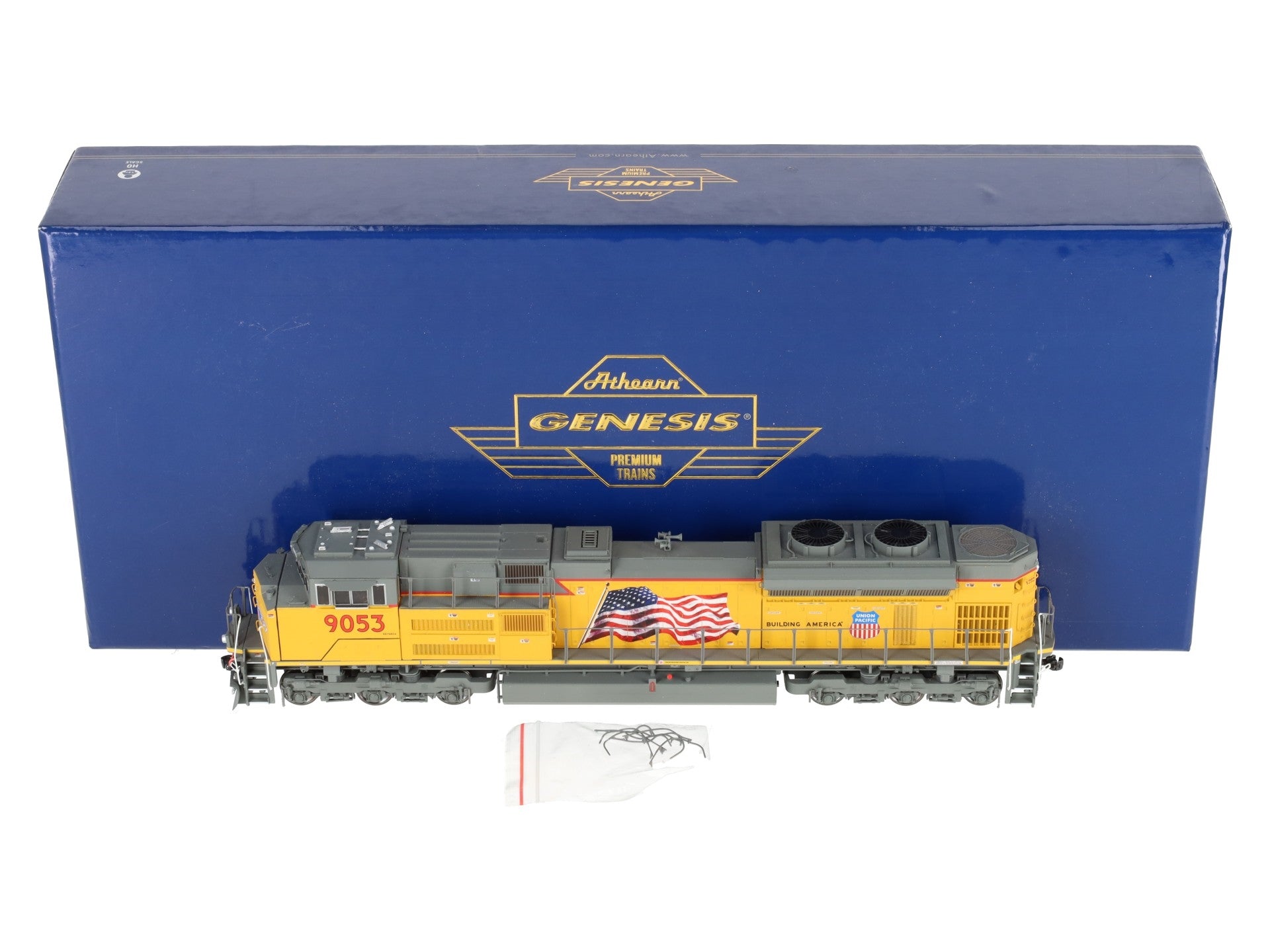 Athearn G89832 HO Union Pacific SD70ACe Diesel Locomotive with DCC & Sound #9053