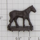 Lionel 9224-41 Dark Brown Operating Horse Figure