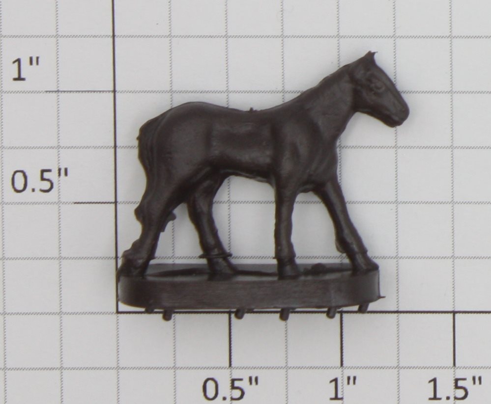 Lionel 9224-41 Dark Brown Operating Horse Figure