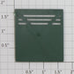 Lionel 3356-10 Right Hand Green Plain Front Horse Car Door